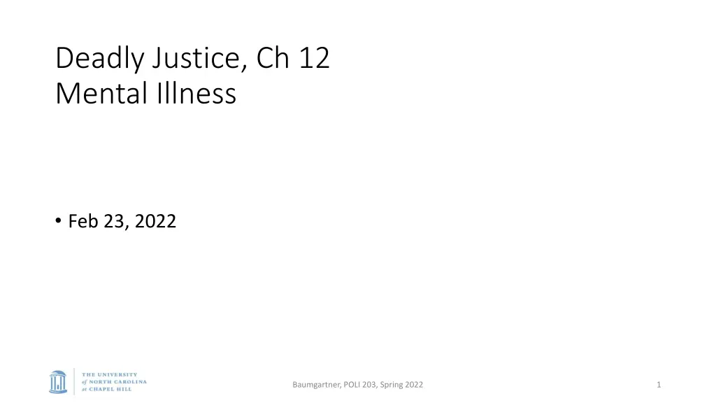 deadly justice ch 12 mental illness