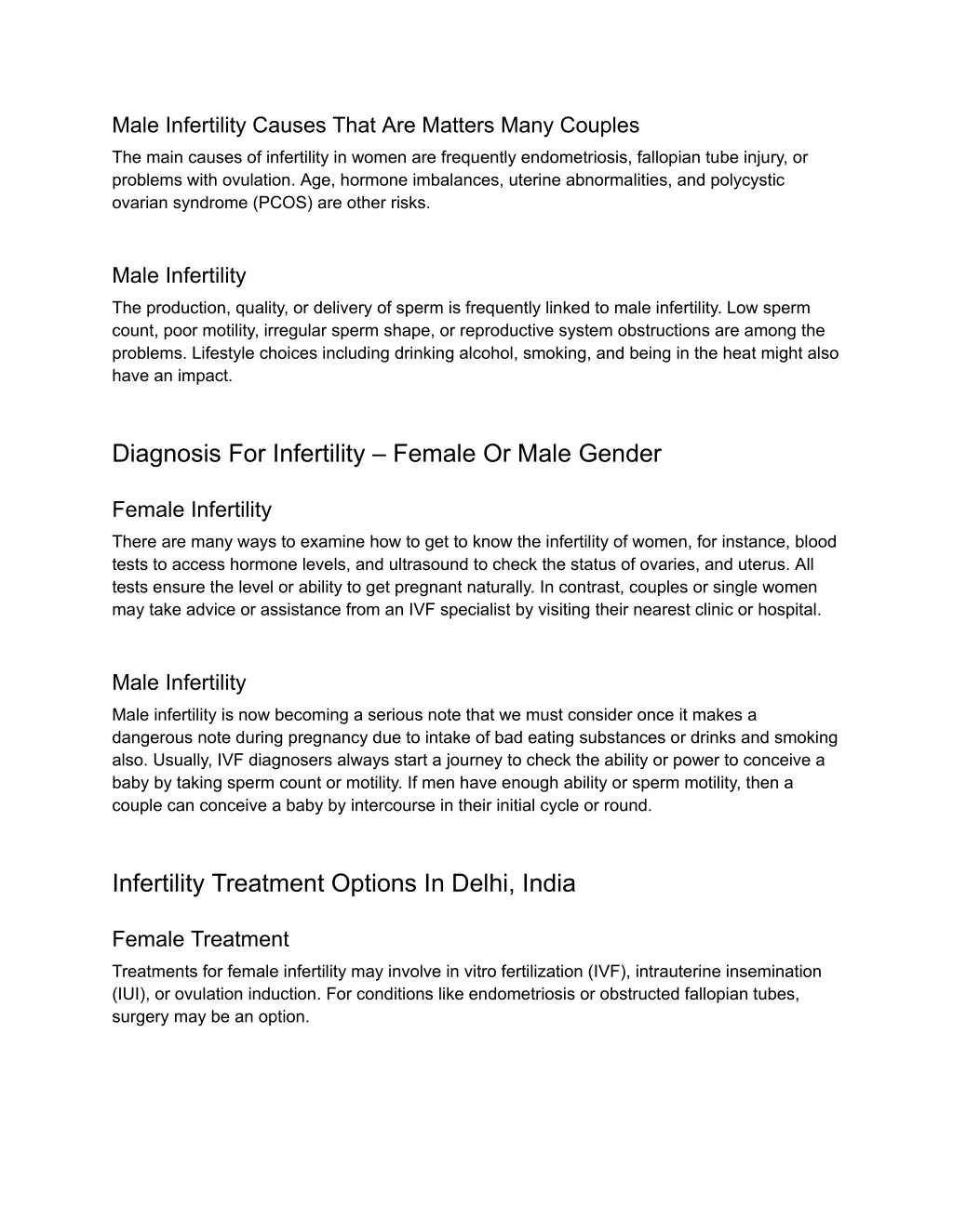 male infertility causes that are matters many