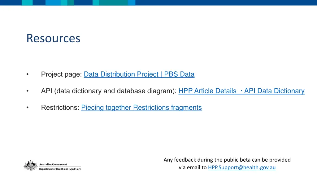 resources