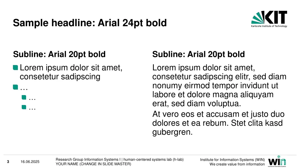 sample headline arial 24pt bold 1