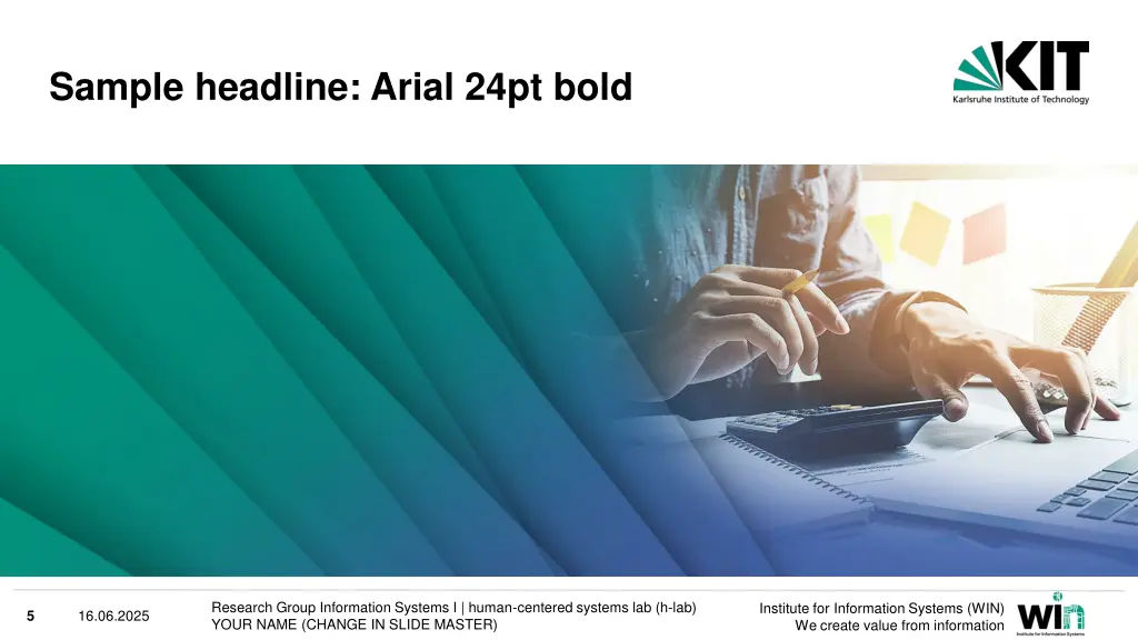 sample headline arial 24pt bold 3