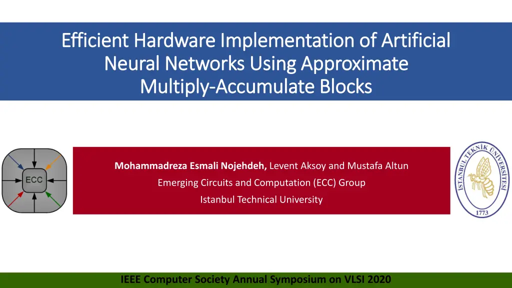 efficient hardware implementation of artificial