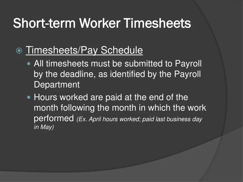 short short term worker timesheets term worker