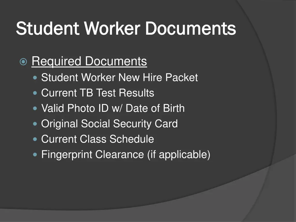 student worker student worker documents