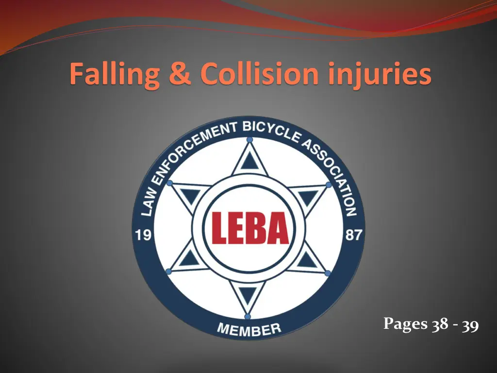 falling collision injuries
