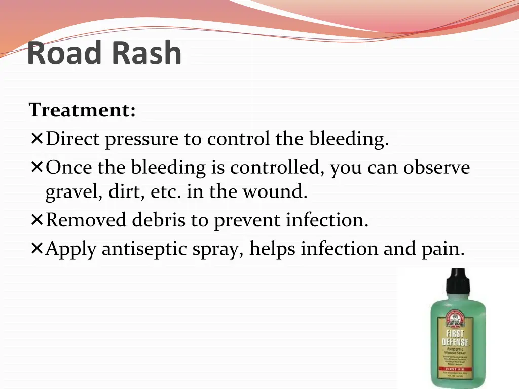 road rash