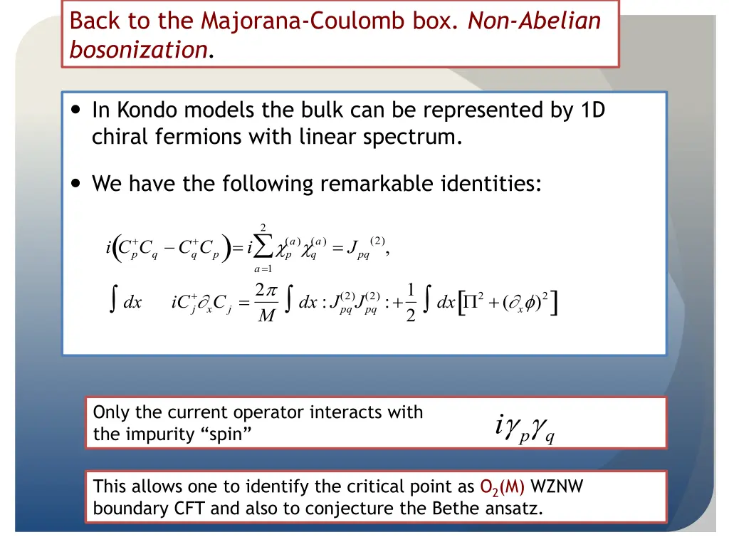 back to the majorana coulomb box non abelian
