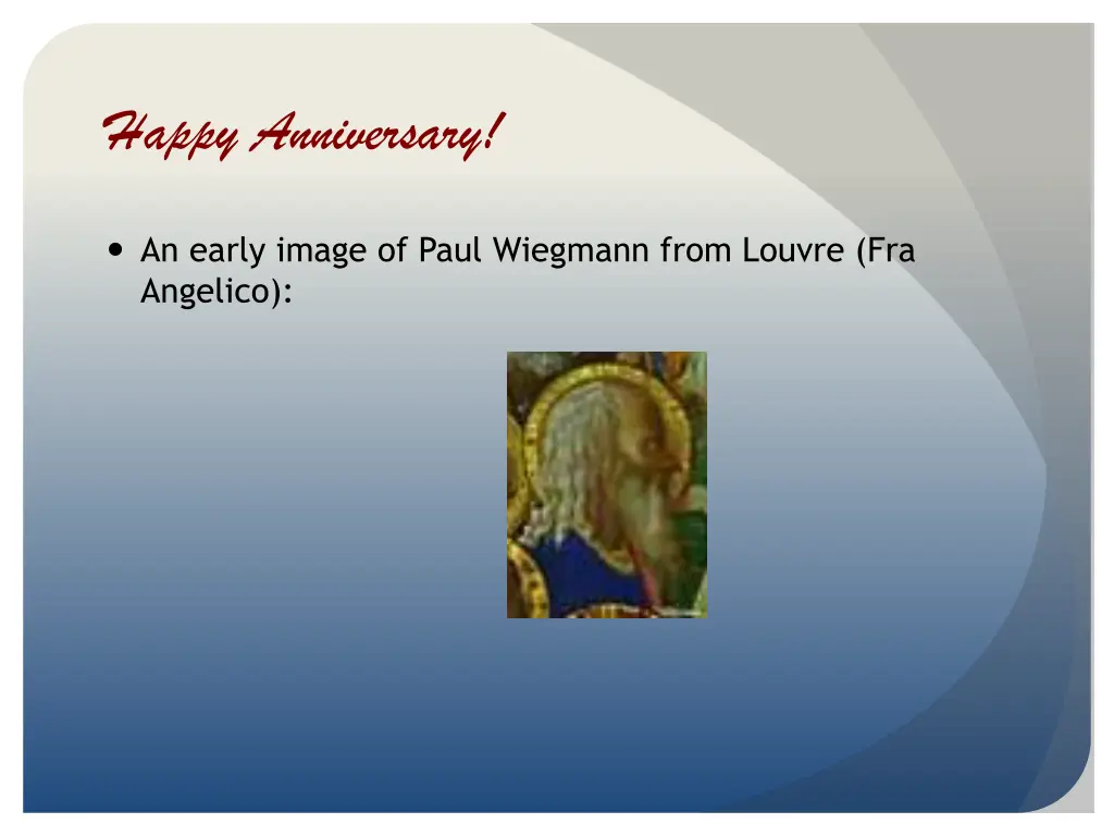 happy anniversary