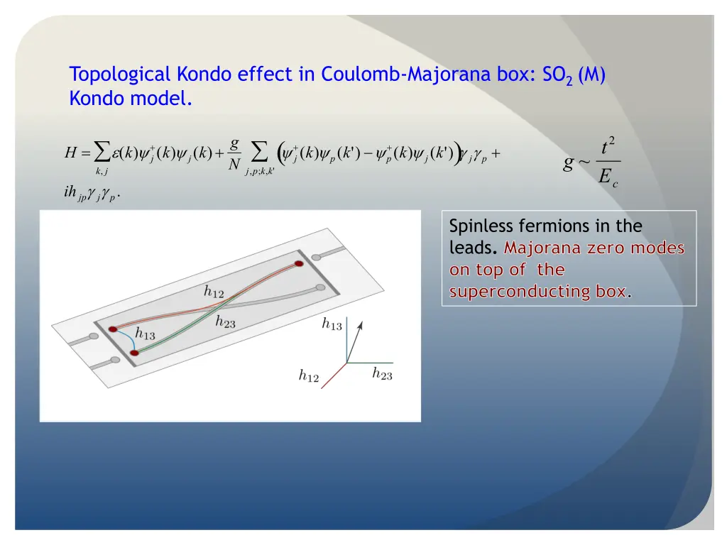 topological kondo effect in coulomb majorana