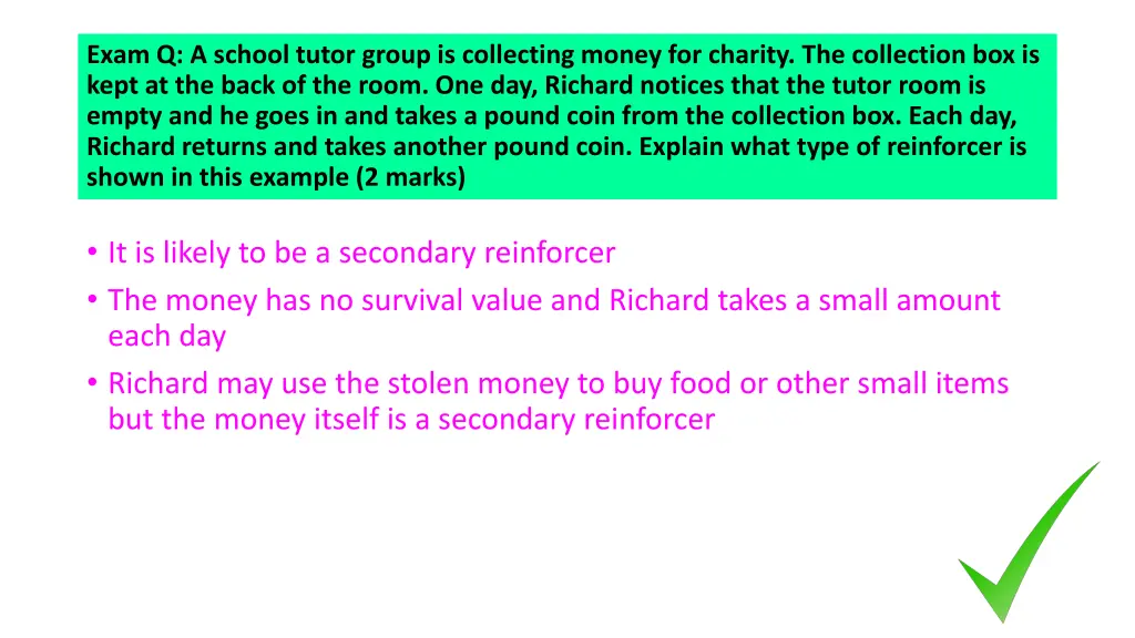 exam q a school tutor group is collecting money