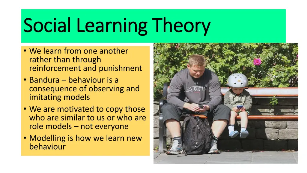 social learning theory social learning theory