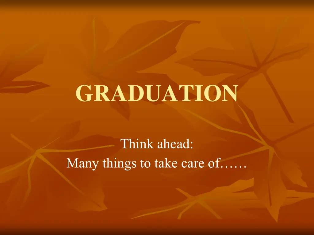 graduation