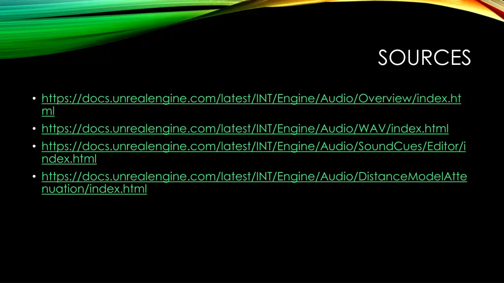 sources