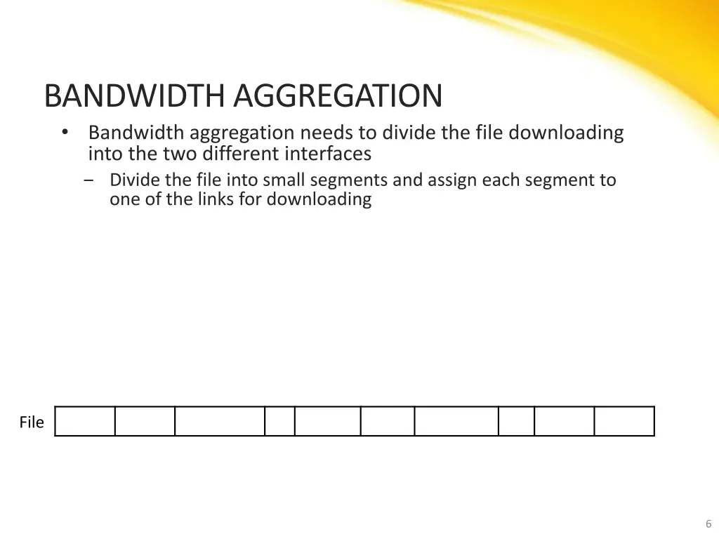 bandwidth aggregation 2