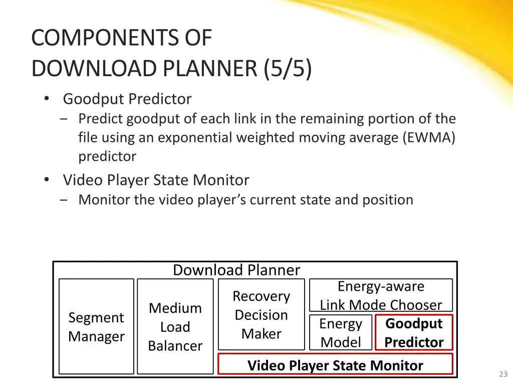 components of download planner 5 5