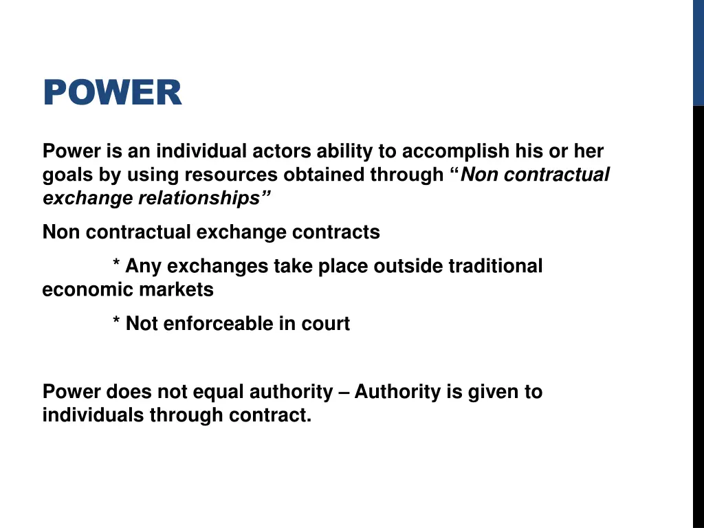power