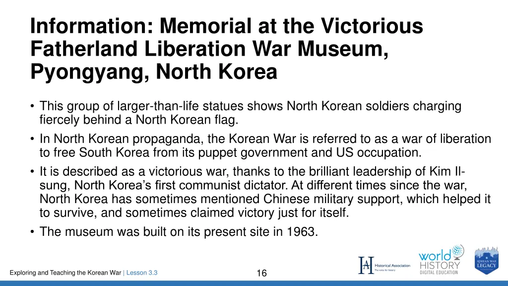 information memorial at the victorious fatherland
