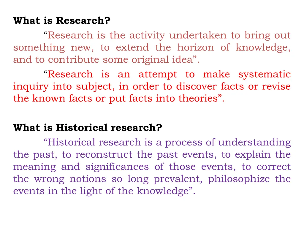 what is research research is the activity