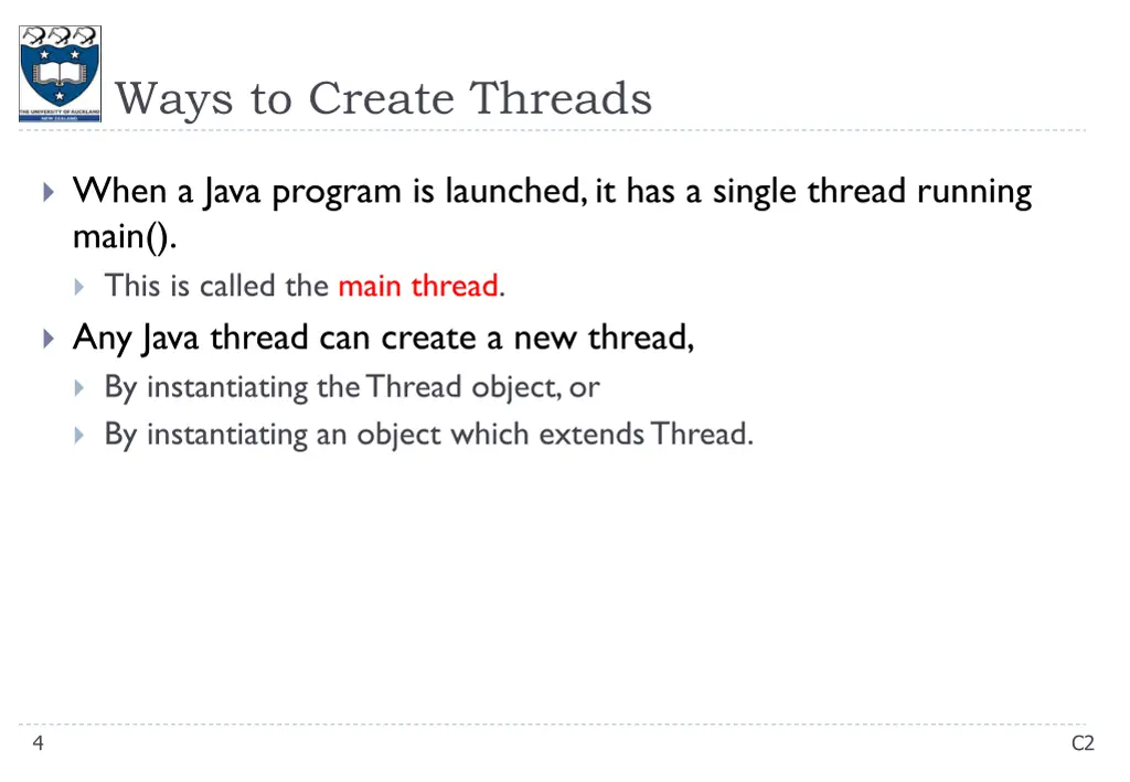ways to create threads
