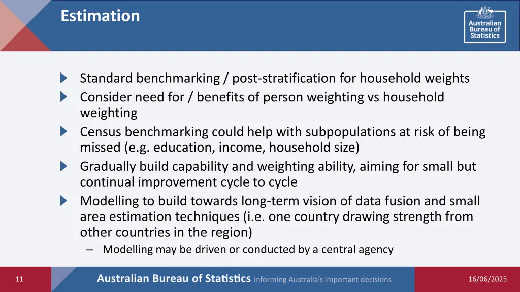 estimation