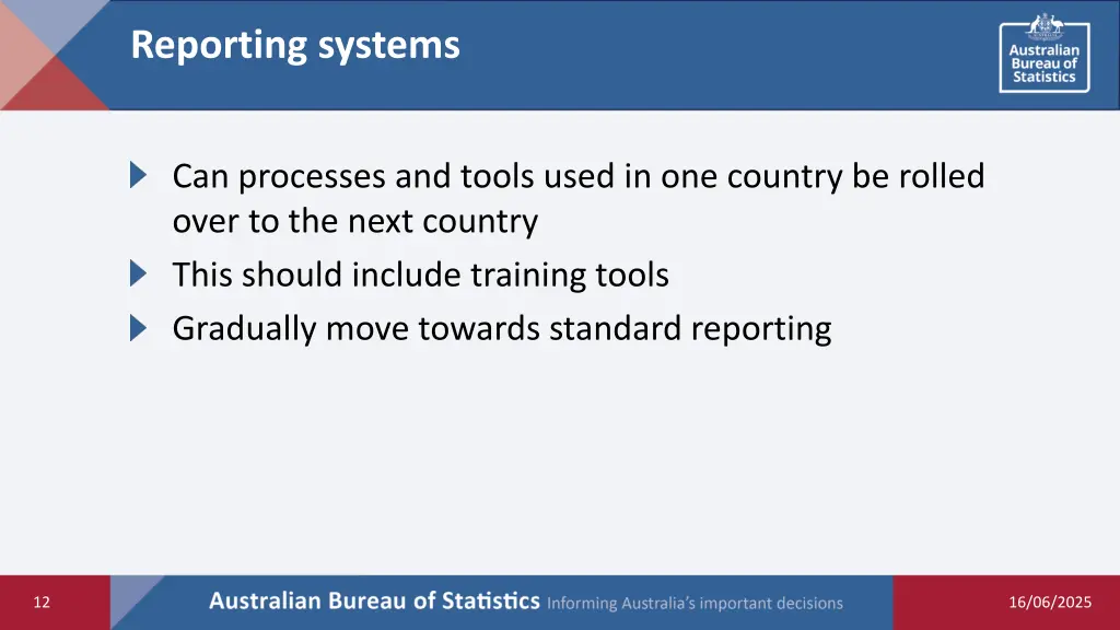 reporting systems