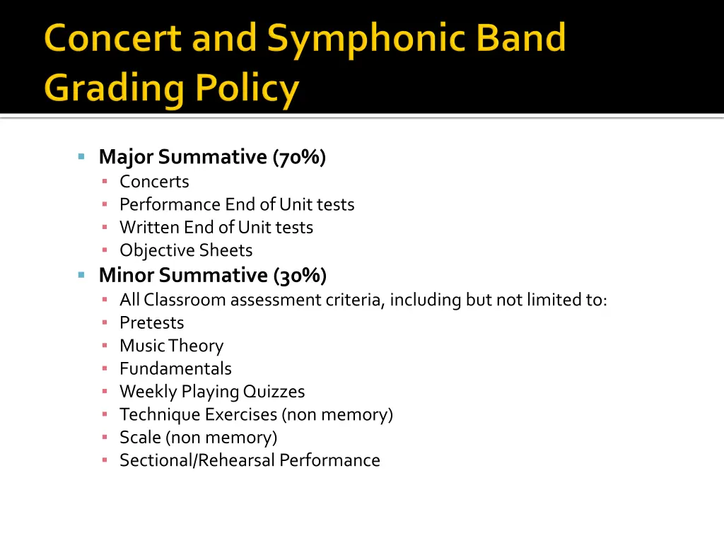 major summative 70 concerts performance 1