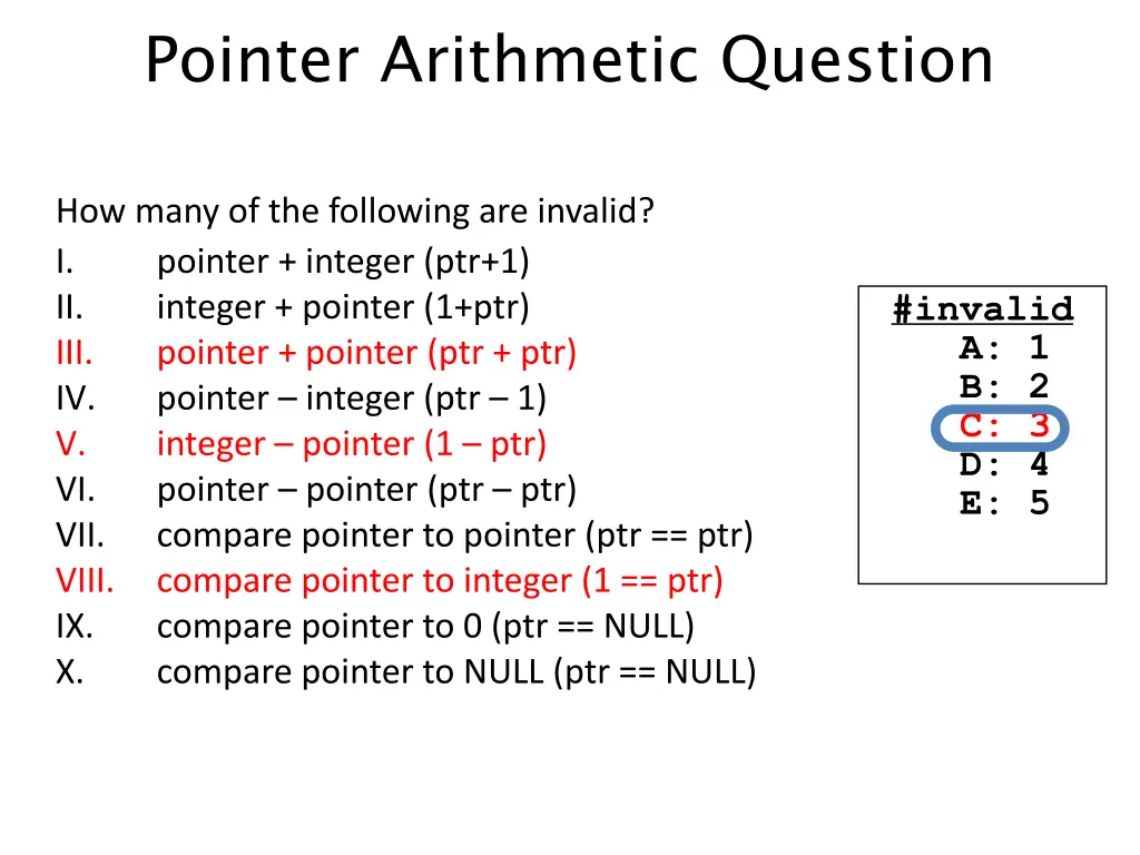 pointer arithmetic question 1