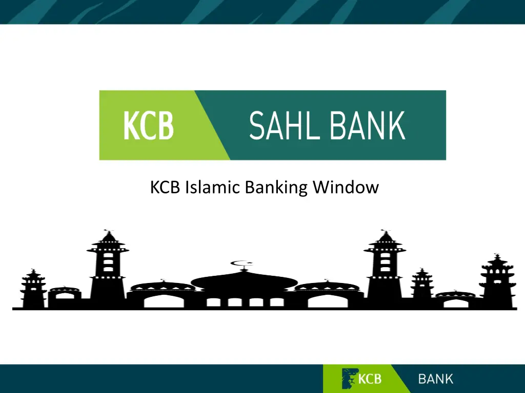 kcb islamic banking window