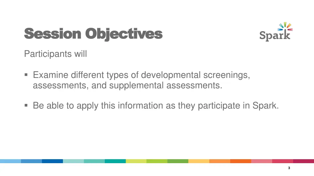 session objectives session objectives