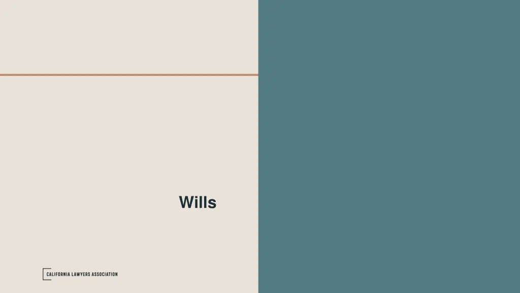 wills