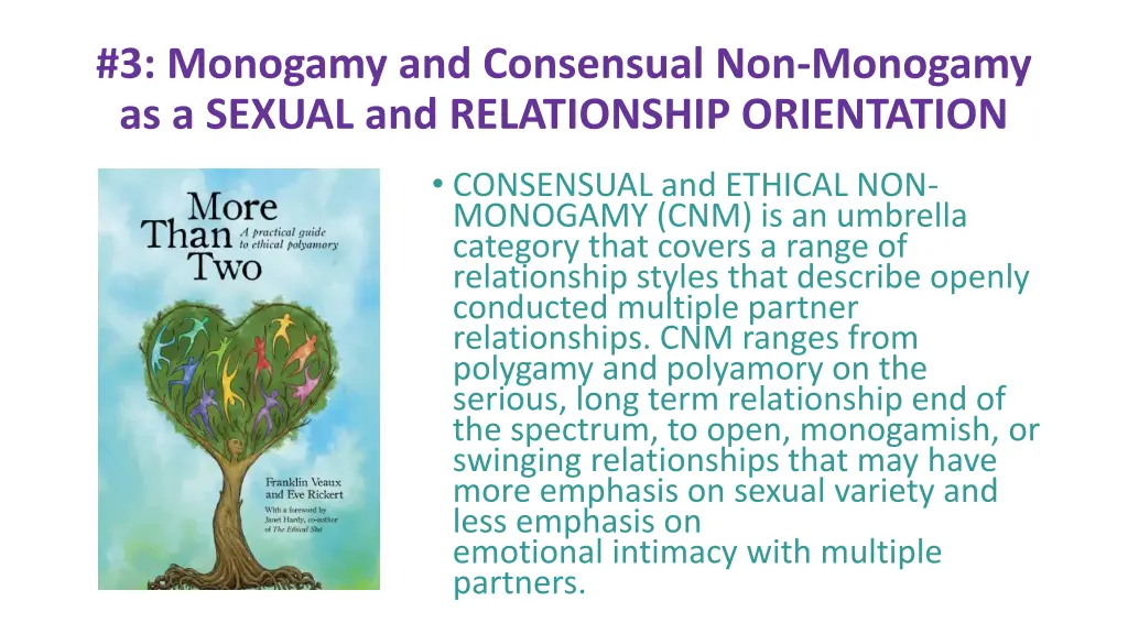 3 monogamy and consensual non monogamy 1