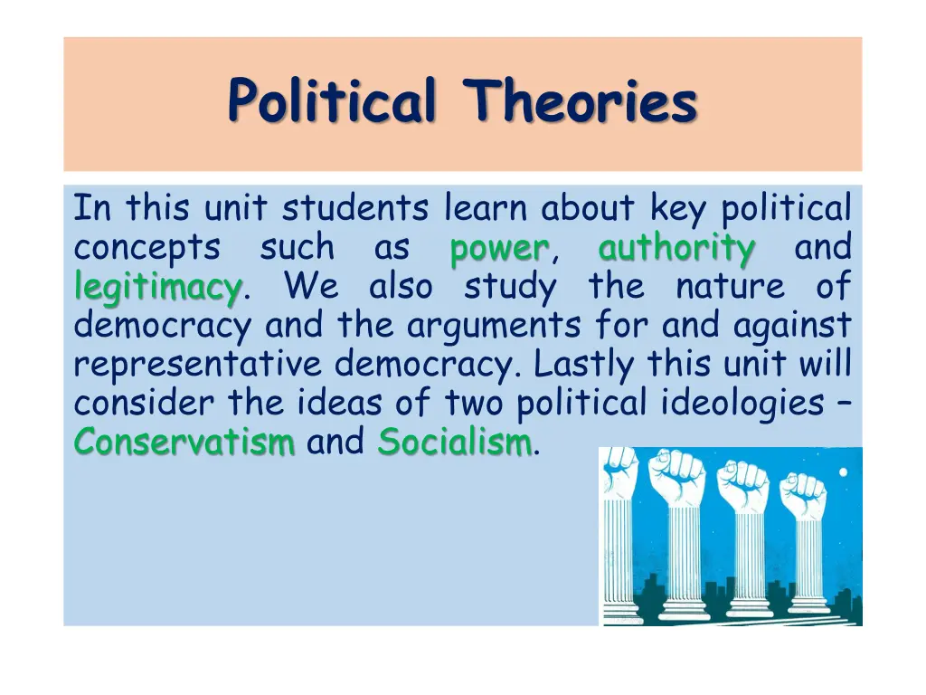 political theories