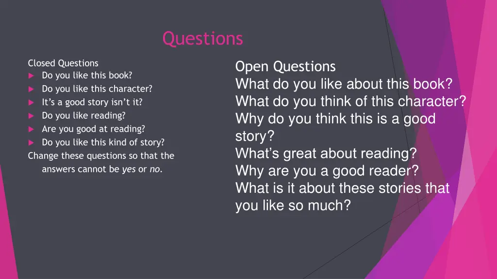 questions