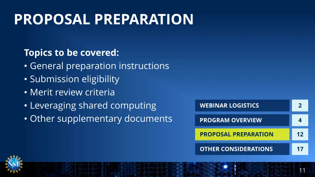 proposal preparation