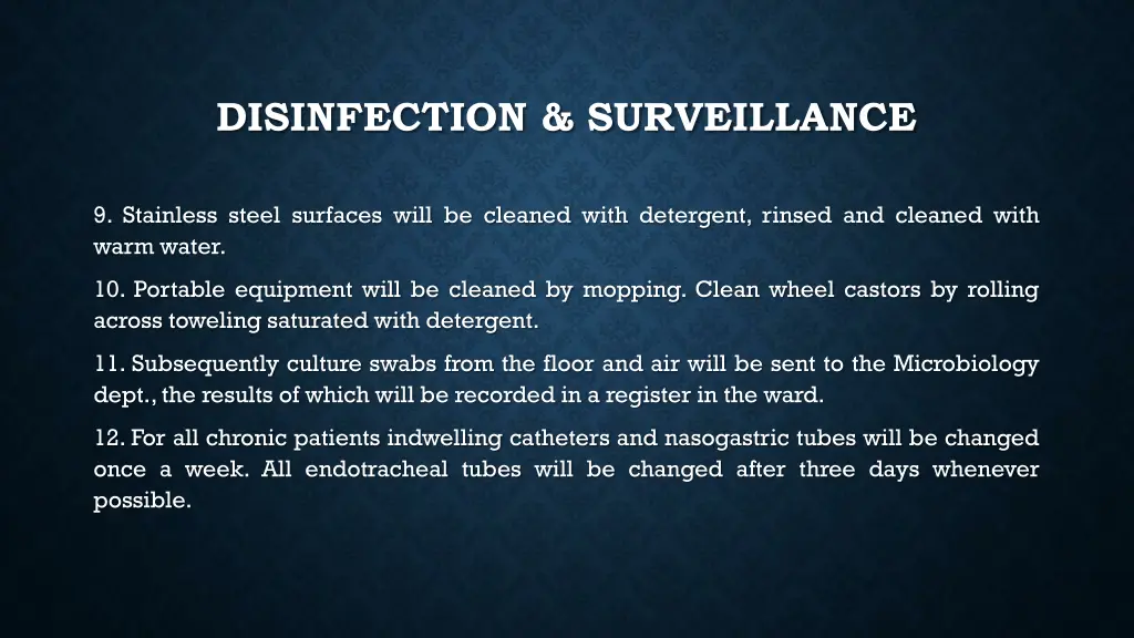 disinfection surveillance 2