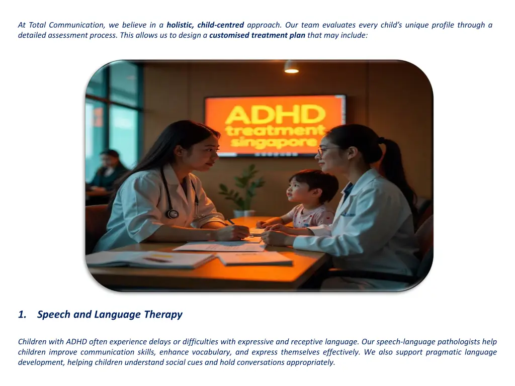 at total communication we believe in a holistic