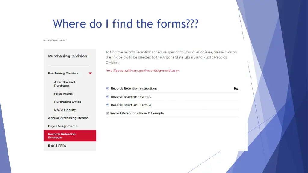 where do i find the forms