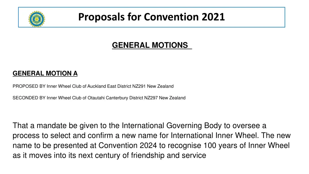 proposals for convention 2021 18