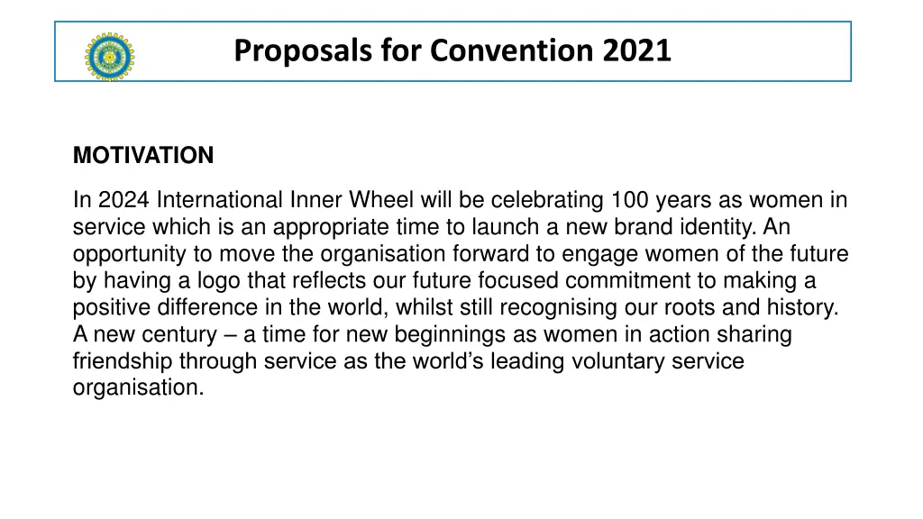 proposals for convention 2021 21