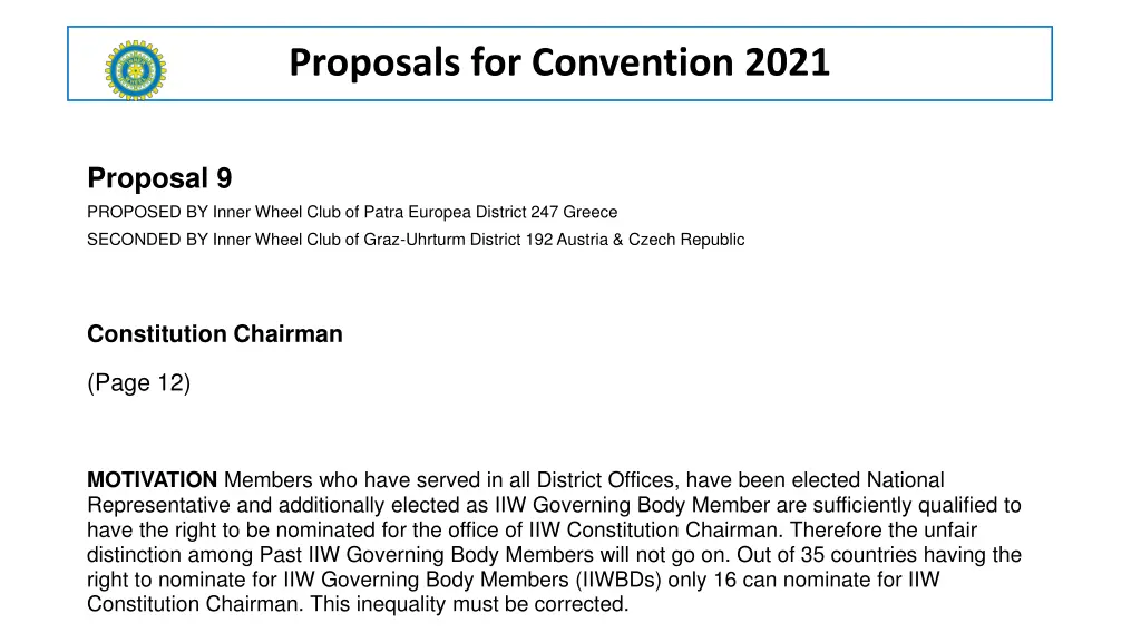 proposals for convention 2021 5
