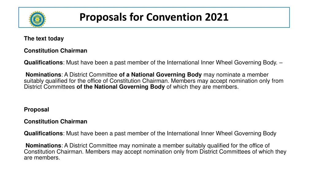 proposals for convention 2021 6