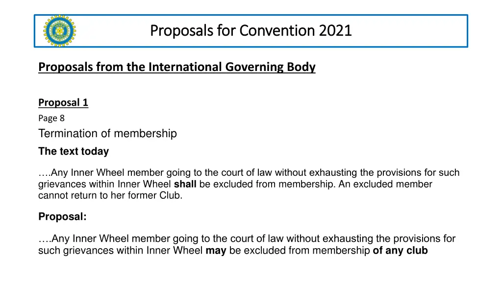 proposals proposals for convention 2021 2