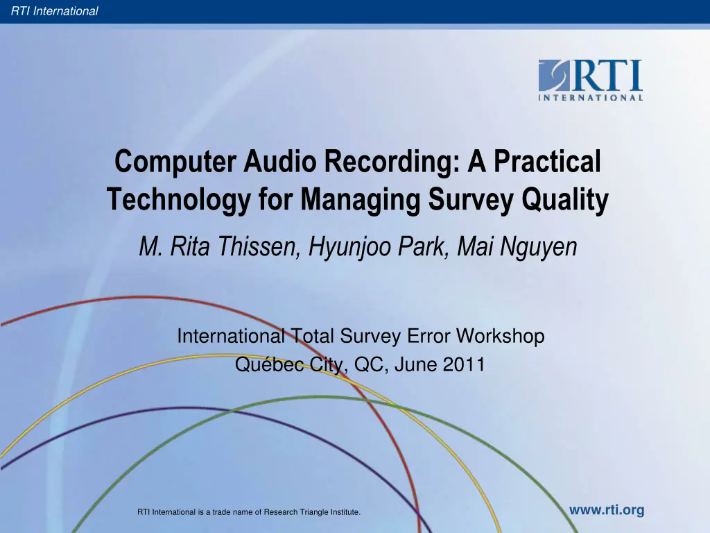rti international