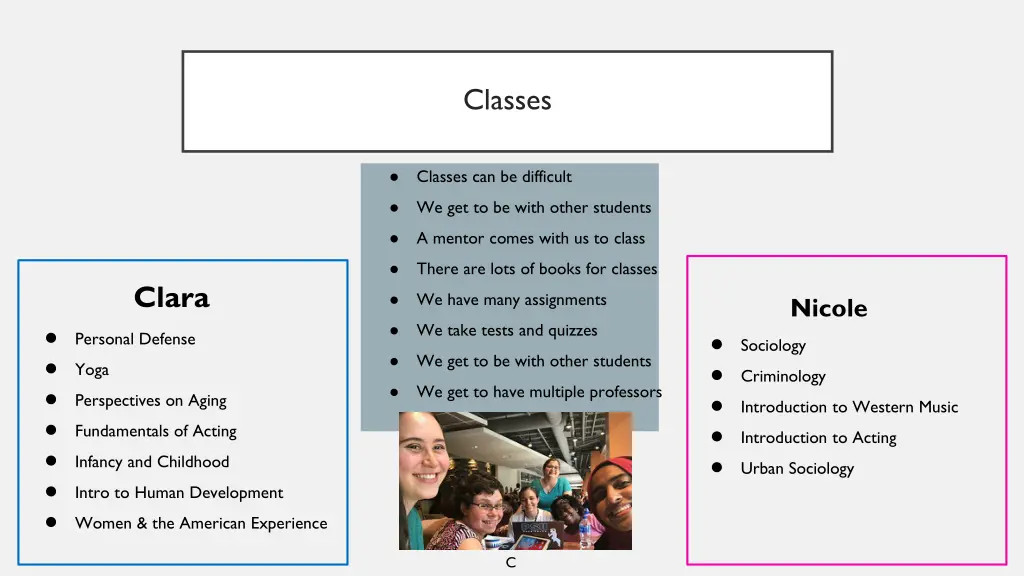 classes