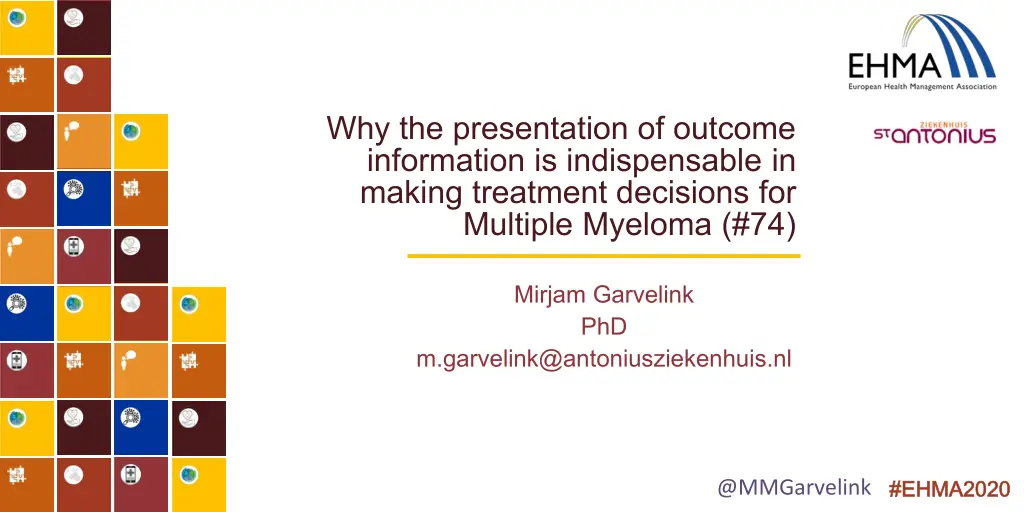 why the presentation of outcome information