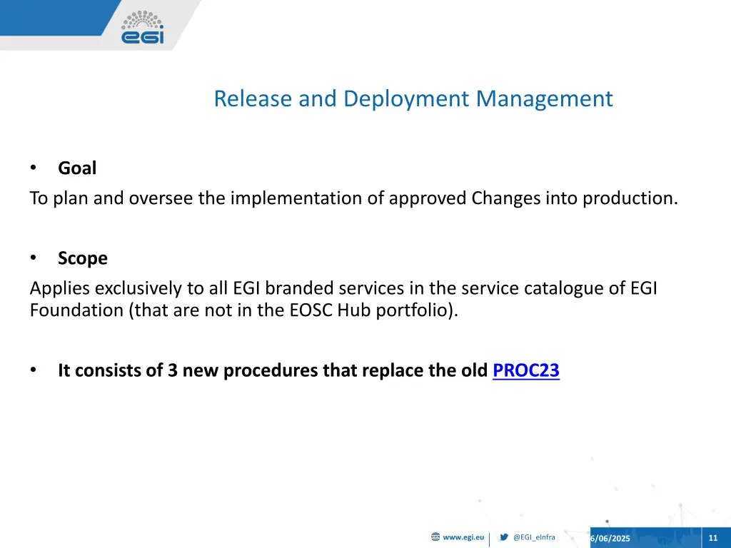 release and deployment management