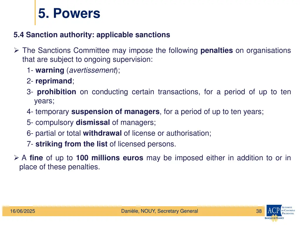 5 powers 10