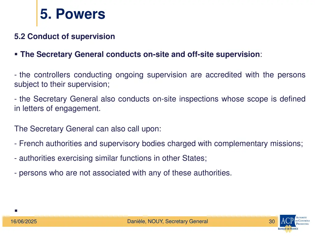 5 powers 2