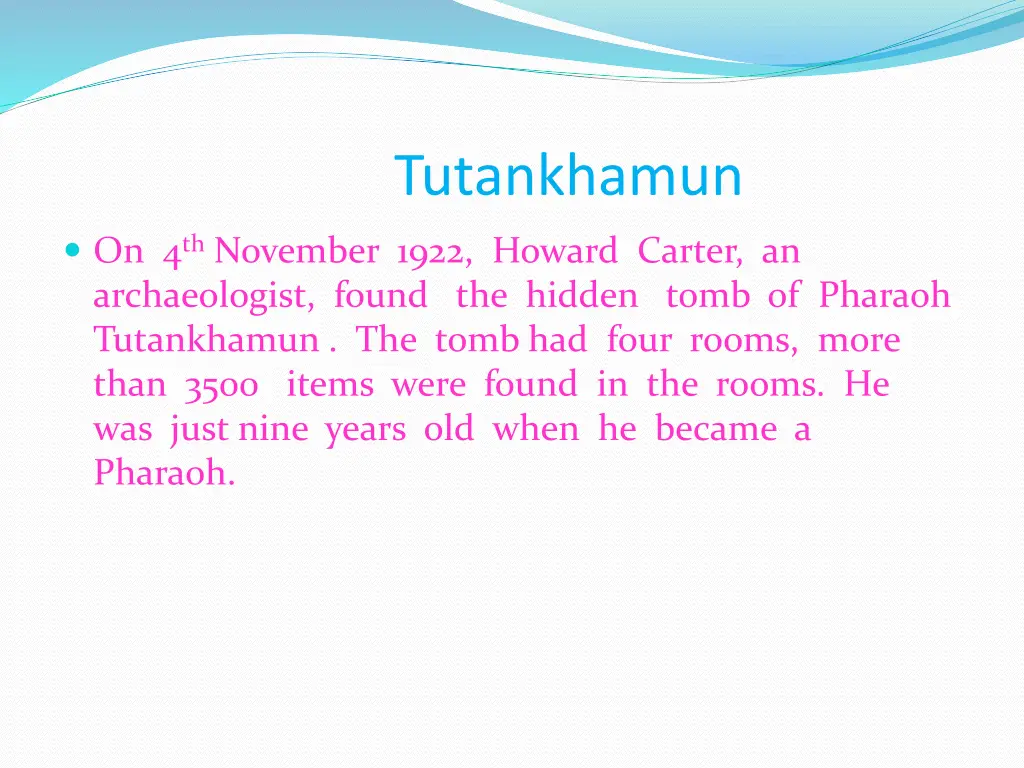 tutankhamun