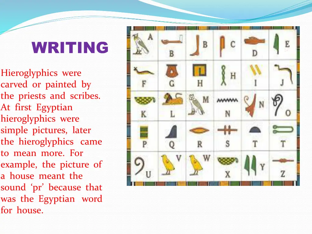 writing
